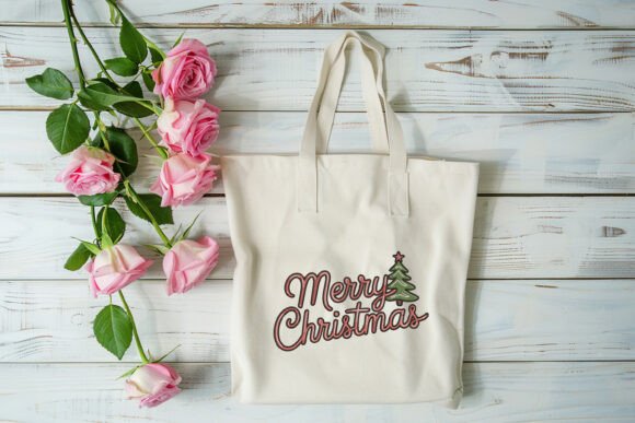 Retro Christmas Script Embroidery Review