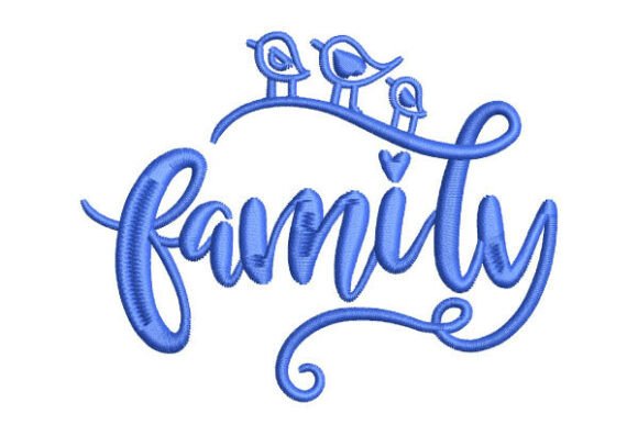 Review: Family Quote 10x10cm Embroidery Design