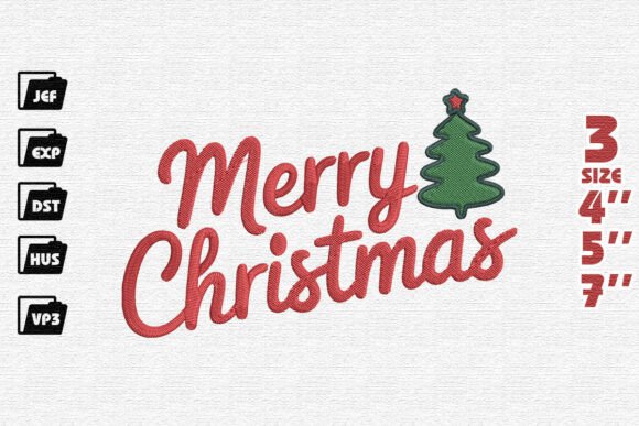 Review: Merry Christmas Script with Tree Design
