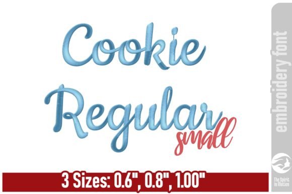 Reviewing Cookie Regular Embroidery Font for Etsy