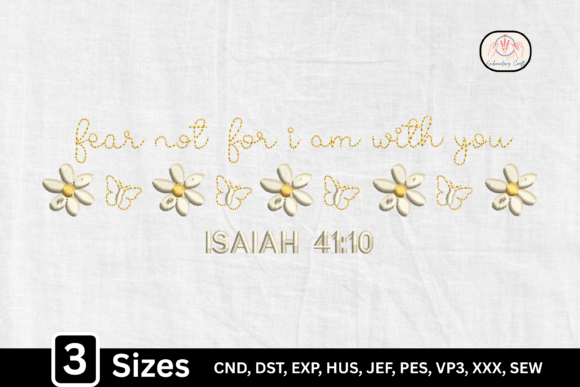 Reviewing the Christian Bible Verse Embroidery Design